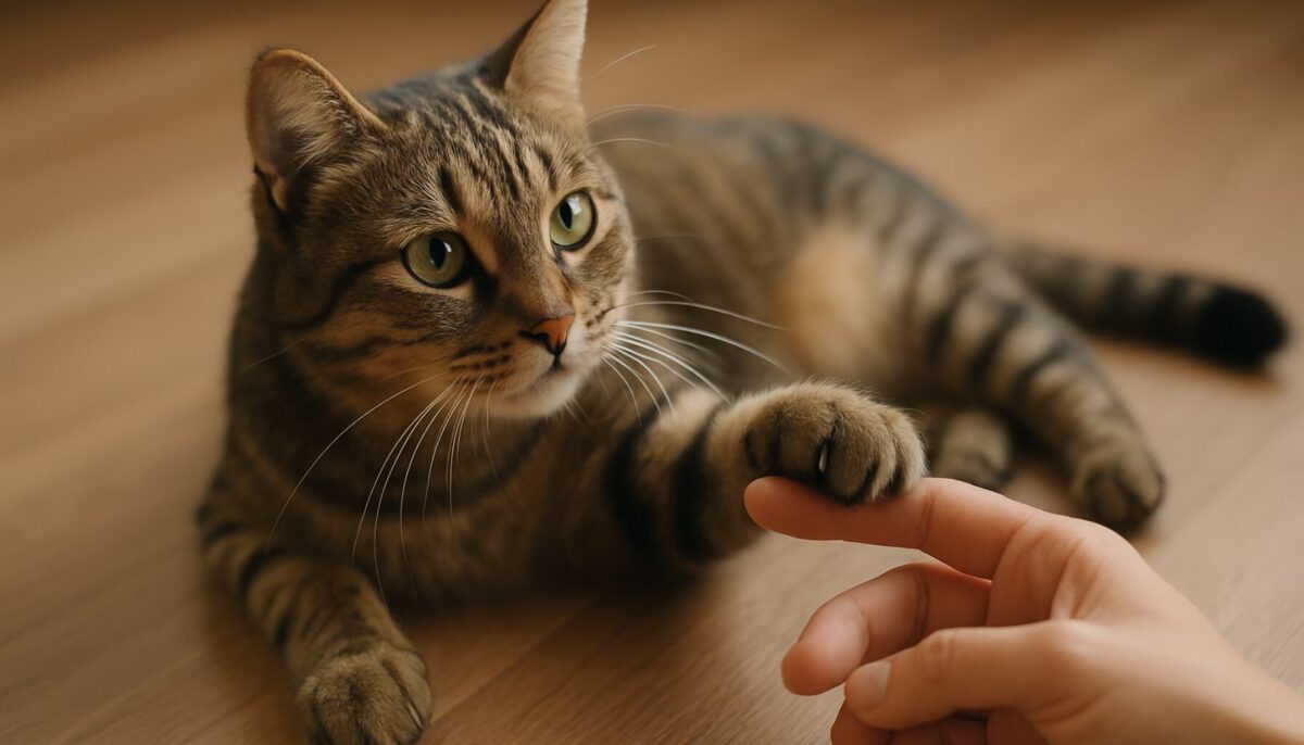 猫が手を伸ばして触ってくるのはなぜ？その気持ちや心理を徹底解説！