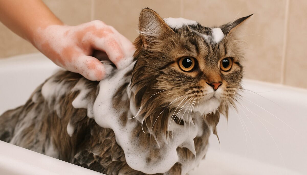 猫のシャンプーでショック死させない対策とは？原因と安全な洗い方